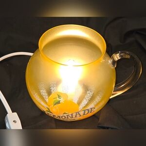 Vtg Retired Scentsy Night Light Lemonade Pitcher So Cute!
